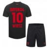 Bayer Leverkusen Florian Wirtz #10 Heimtrikot 2023-24 Kurzarm (+ kurze hosen)